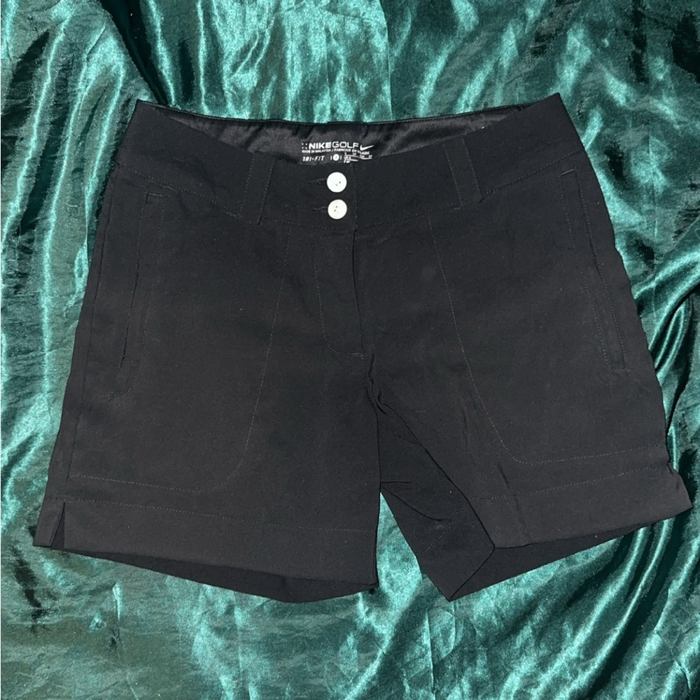 Nike Women's Black Golf Bermuda Shorts